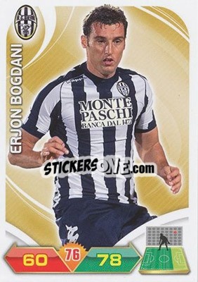 Cromo Bogdani - Calciatori 2012-2013. Adrenalyn XL n. 328 - Panini