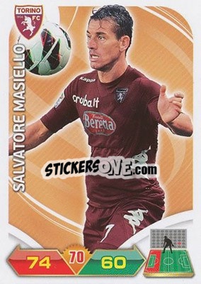 Figurina Salvatore Masiello - Calciatori 2012-2013. Adrenalyn XL n. 336 - Panini