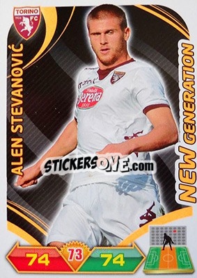 Cromo Alen Stevanovic - Calciatori 2012-2013. Adrenalyn XL n. 341 - Panini
