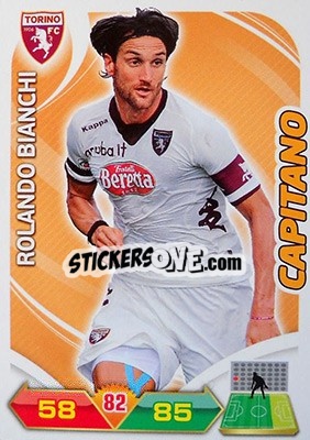 Cromo Rolando Bianchi - Calciatori 2012-2013. Adrenalyn XL n. 345 - Panini