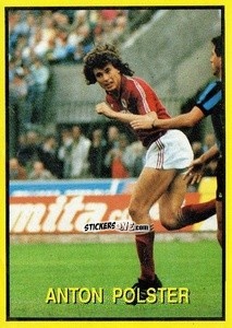 Figurina Anton Polster - Les Grands Joueurs d'Europe 1988 n. 96 - Vallardi