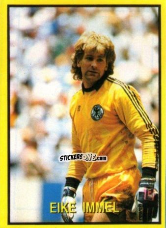 Figurina Elke Immel - Les Grands Joueurs d'Europe 1988 n. 36 - Vallardi