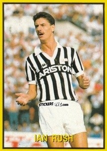 Figurina Ian Rush - Les Grands Joueurs d'Europe 1988 n. 86 - Vallardi