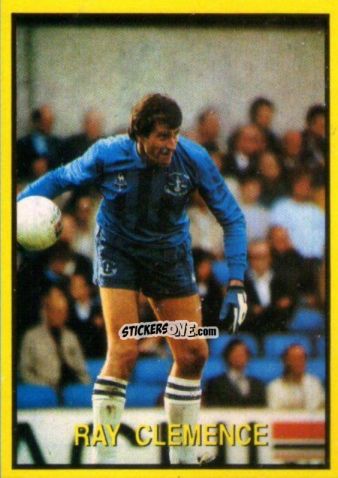 Sticker Ray Clemence - Les Grands Joueurs d'Europe 1988 n. 57 - Vallardi