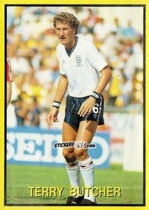 Figurina Terry Butcher - Les Grands Joueurs d'Europe 1988 n. 46 - Vallardi