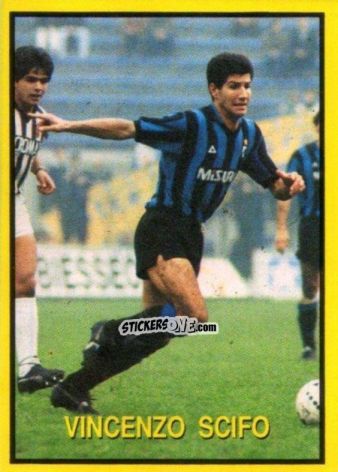 Figurina Vincenzo Scifo - Les Grands Joueurs d'Europe 1988 n. 93 - Vallardi