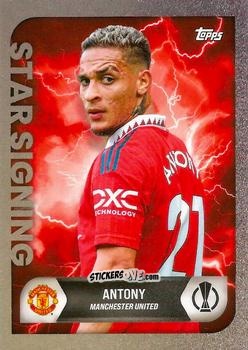 Sticker Antony - On-Demand UEFA Summer Signings 2022-2023 n. 42 - Topps