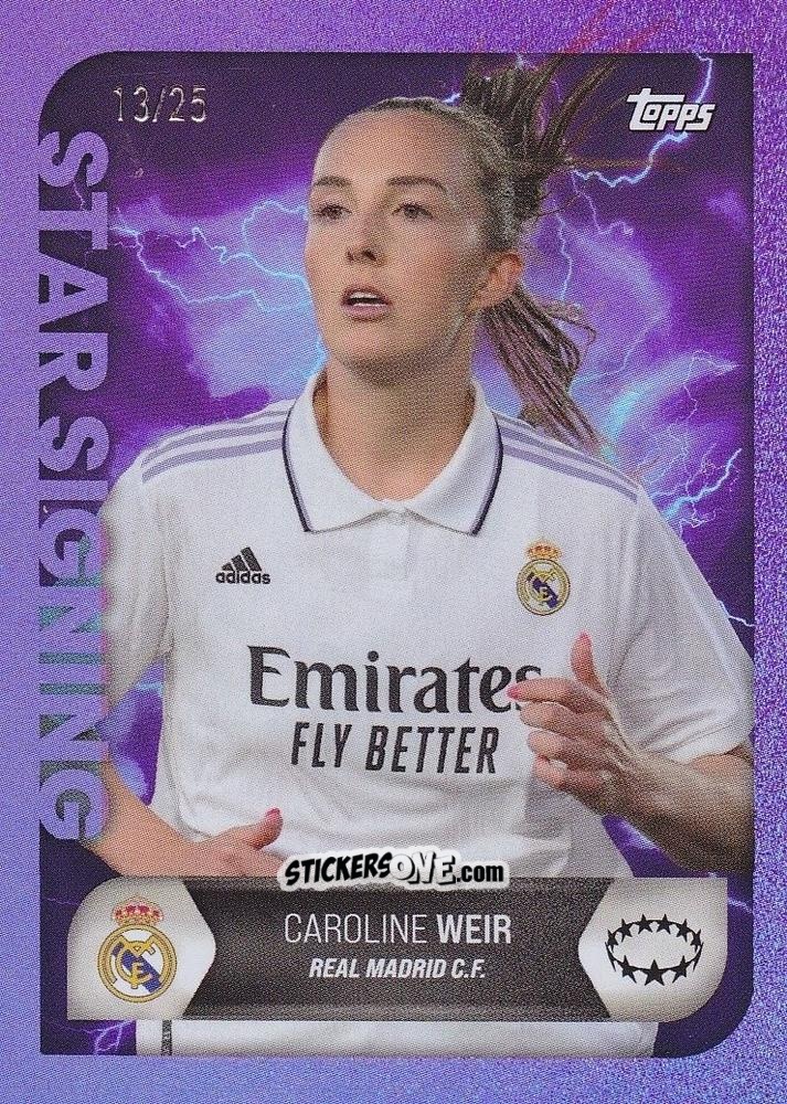 Sticker Caroline Weir - On-Demand UEFA Summer Signings 2022-2023 n. 51p - Topps