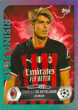 Sticker Charles De Ketelaere - On-Demand UEFA Summer Signings 2022-2023 n. 2 - Topps