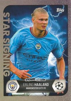 Figurina Erling Haaland - On-Demand UEFA Summer Signings 2022-2023 n. 35 - Topps