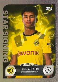 Cromo Karim Adeyemi - On-Demand UEFA Summer Signings 2022-2023 n. 8 - Topps