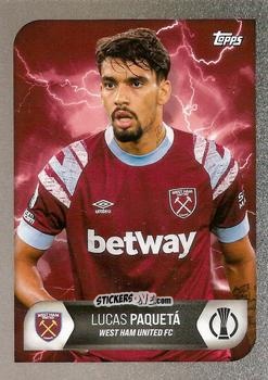 Figurina Lucas Paqueta - On-Demand UEFA Summer Signings 2022-2023 n. 60 - Topps