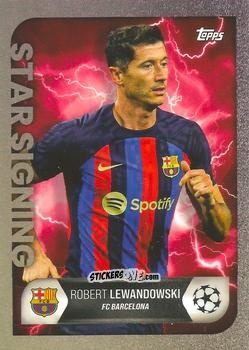 Cromo Robert Lewandowski - On-Demand UEFA Summer Signings 2022-2023 n. 20 - Topps