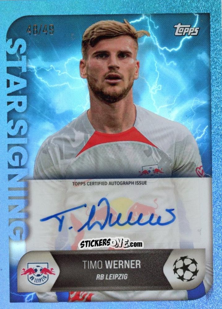 Sticker Timo Werner - On-Demand UEFA Summer Signings 2022-2023 n. A22-b - Topps