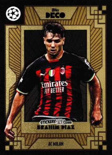 Cromo Brahim Diaz - Deco UEFA 2022-2023 n. 11 - Topps