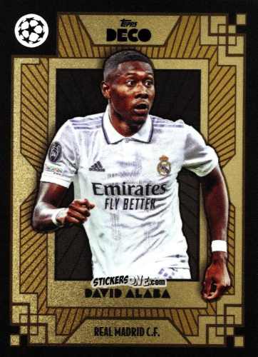 Sticker David Alaba - Deco UEFA 2022-2023 n. 19 - Topps
