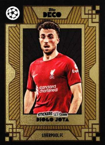 Cromo Diogo Jota - Deco UEFA 2022-2023 n. 22 - Topps