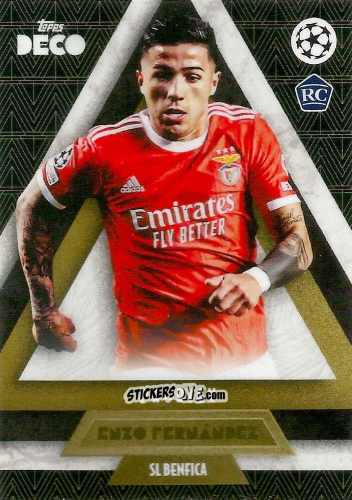 Cromo Enzo Fernandez - Deco UEFA 2022-2023 n. 154 - Topps