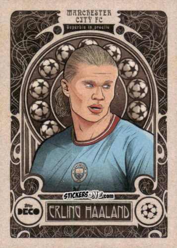 Cromo Erling Haaland - Deco UEFA 2022-2023 n. 94 - Topps