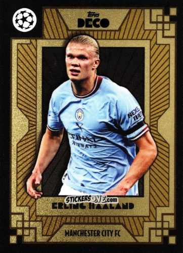 Cromo Erling Haaland - Deco UEFA 2022-2023 n. 28 - Topps