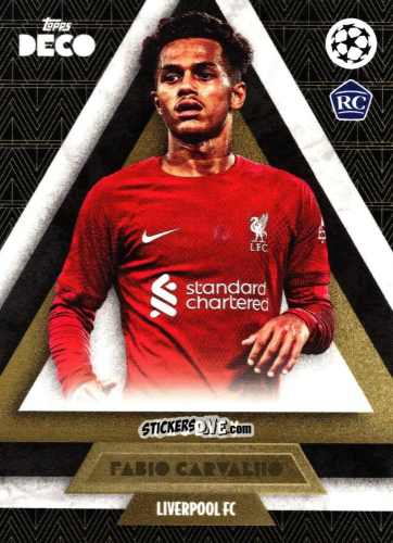 Cromo Fabio Carvalho - Deco UEFA 2022-2023 n. 156 - Topps