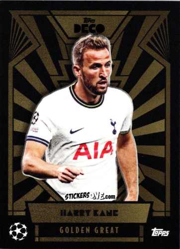 Sticker Harry Kane - Deco UEFA 2022-2023 n. 110 - Topps