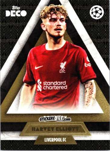 Cromo Harvey Elliott - Deco UEFA 2022-2023 n. 161 - Topps