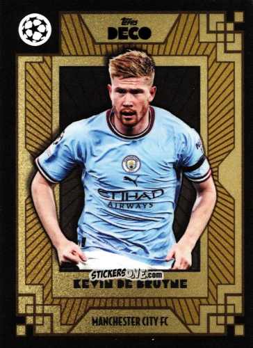 Cromo Kevin de Bruyne - Deco UEFA 2022-2023 n. 47 - Topps