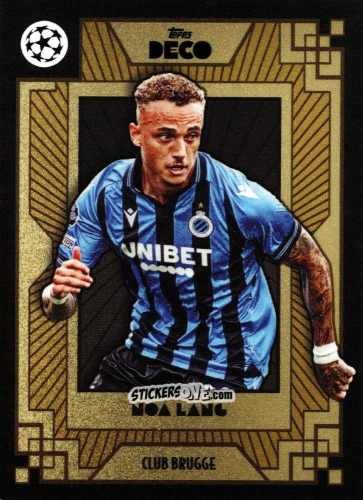 Cromo Noa Lang - Deco UEFA 2022-2023 n. 62 - Topps