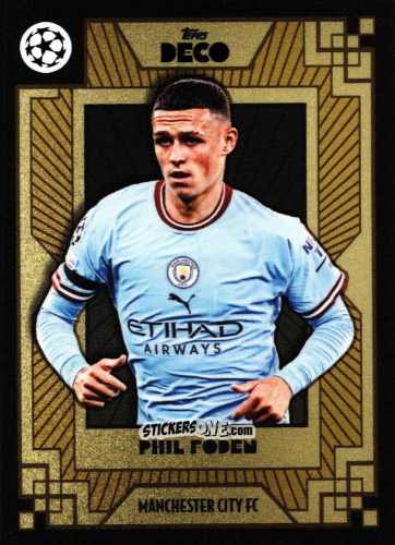 Cromo Phil Foden - Deco UEFA 2022-2023 n. 67 - Topps