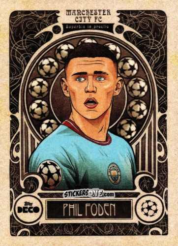 Cromo Phil Foden - Deco UEFA 2022-2023 n. 103 - Topps