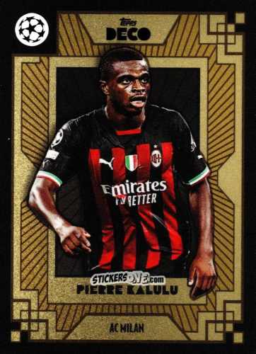 Sticker Pierre Kalulu - Deco UEFA 2022-2023 n. 68 - Topps