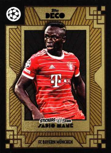 Cromo Sadio Mane - Deco UEFA 2022-2023 n. 82 - Topps