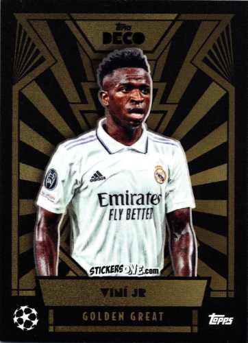 Figurina Vini Jr - Deco UEFA 2022-2023 n. 123 - Topps