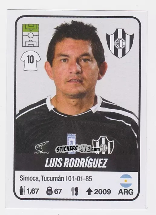 Figurina Luis Miguel Rodríguez - Fútbol Argentino 2023 n. 139 - Panini