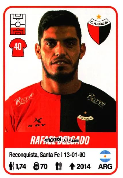 Figurina Rafael Delgado - Fútbol Argentino 2023 n. 145 - Panini