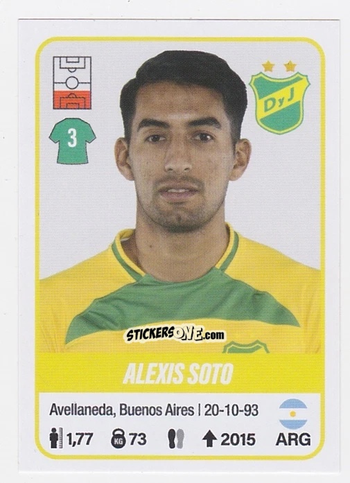 Figurina Alexis Soto - Fútbol Argentino 2023 n. 161 - Panini