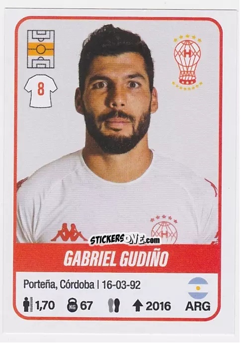 Sticker Gabriel Gudiño - Fútbol Argentino 2023 n. 234 - Panini