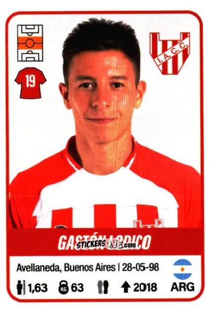 Cromo Gastón Lodico - Fútbol Argentino 2023 n. 271 - Panini