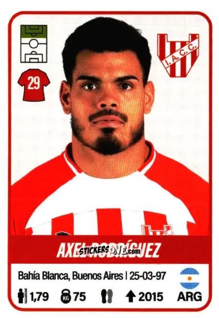 Cromo Axel Rodríguez - Fútbol Argentino 2023 n. 275 - Panini