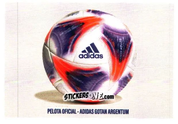Figurina Balón De Fútbol Oficial - Fútbol Argentino 2023 n. 3 - Panini