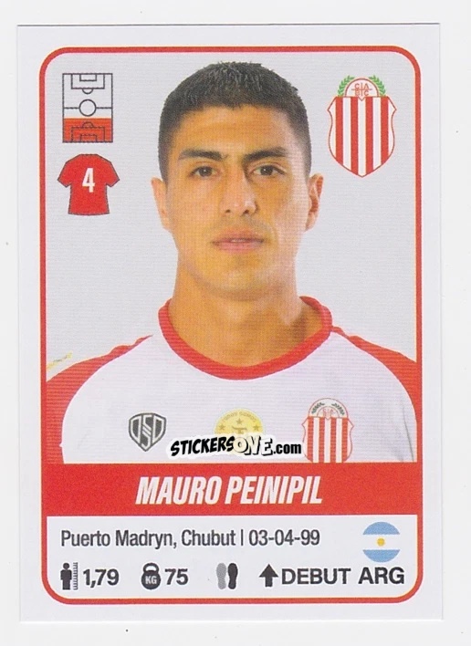 Cromo Mauro Peinipil