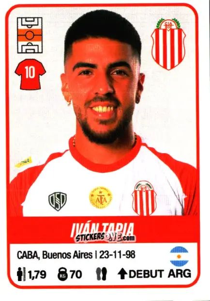 Cromo Iván Tapia
