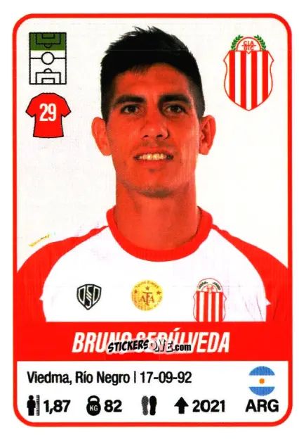Cromo Bruno Sepúlveda
