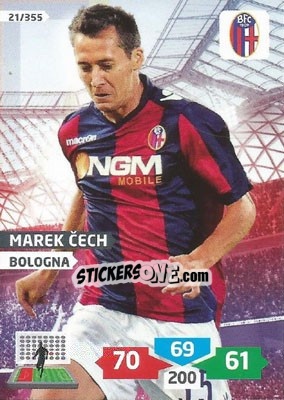 Sticker Marek Cech - Calciatori 2013-2014. Adrenalyn XL n. 21 - Panini