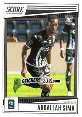 Figurina Abdallah Sima - Score Ligue 1 2022-2023 n. 11 - Panini