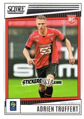 Figurina Adrien Truffert - Score Ligue 1 2022-2023 n. 161 - Panini