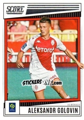 Figurina Aleksandr Golovin - Score Ligue 1 2022-2023 n. 101 - Panini