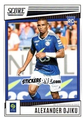 Cromo Alexander Djiku - Score Ligue 1 2022-2023 n. 172 - Panini