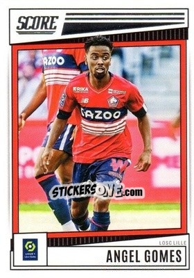 Cromo Angel Gomes - Score Ligue 1 2022-2023 n. 61 - Panini